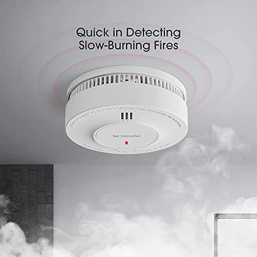 X-Sense SD2J0AX Smoke Alarm, 10-Year Battery Fire Alarm Smoke Detector thumb #3