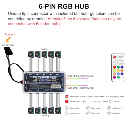 Ventilateur PC gaming RVB pour refroidir un boîtier de processeur