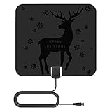 antena tv fox venta ☘Tensión: 5V Bogget 4K Digital HD con Amplificador Amplificador de señal Radio de TV Surf Fox Antena Antena de TV HD Antena 1180 Millas DVB-T2