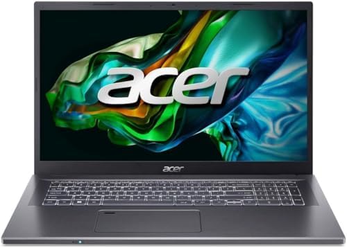 Acer Aspire 5 17 2025 Laptop, 10-Core Intel Core i5-1335U, 17.3" ...