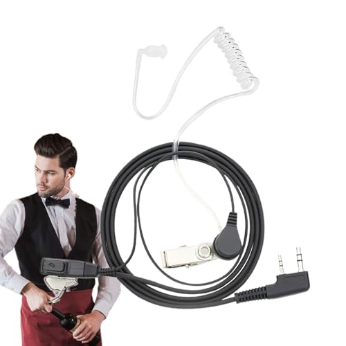 Tubo acústico secreto del auricular, tubo acústico COVERT, tubo acústico para auriculares, accesorios de escucha versátiles para adultos Amigos de adolescentes para ocasiones especiales