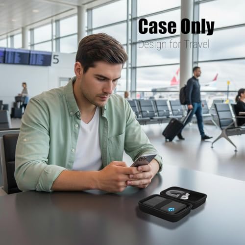 worfty Case for INIU Ultra Slim 10000mAh(P41)/ INIU 45W Power Bank 10000mAh(P41L)/ Anker Nano Ultra-Slim 5,000mAh Magnetic Power Bank - Travel Protective Carrying Storage Bag - Image 4