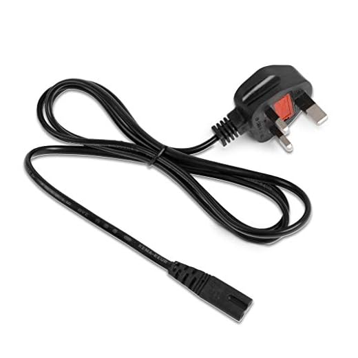 REYTID Ersättnings strömkontakt för Xbox One S och Xbox One X blyladdare adapter kabel huvudledning Storbritannien