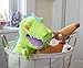 Nickelodeon Rugrats Reptar 15-Inch Character Plush Toy | Soft Cute Plushies and Big Stuffed Animals, Cartoon Gifts and Collectibles | Kids Room Decor, Bedroom Accessories