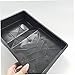 QUMIIRITY 4Pcs Thickened Professional Paint Tool Tray Durable Black Painting Accessory for Easy Clean and Storage for Home Improvement and Creative Projects