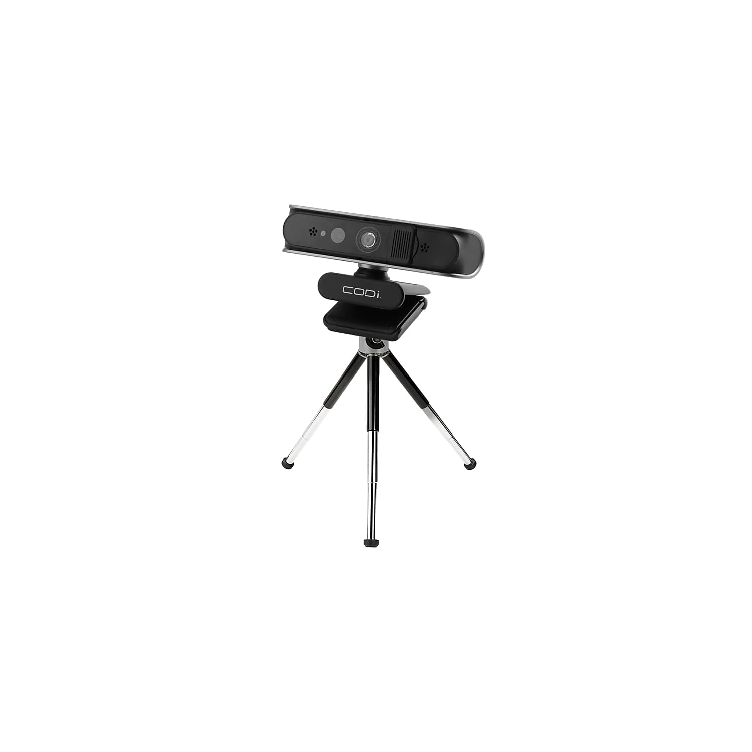 CODi Allocco HD 1080P Windows Hello - Cámara web con reconocimiento facial IR y micrófono con cancelación de ruido, enfoque automático, USB-A, montaje en trípode