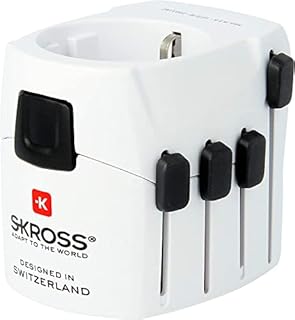 SKROSS Adapter podróżny PRO 7A, biały