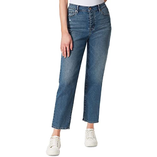 Jessica Simpson Women's Throwback Vintage Straight Ankle Jean