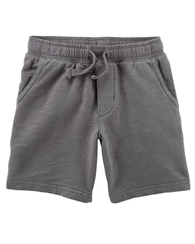 Short en maille gris 3 mois pour bébé garçon avec taille élastique facile à enfiler