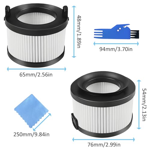 Filtres Hepa Levoit VortexIQ 40 Flex LSV-VF401P-AEU kit pièces rechange - 8