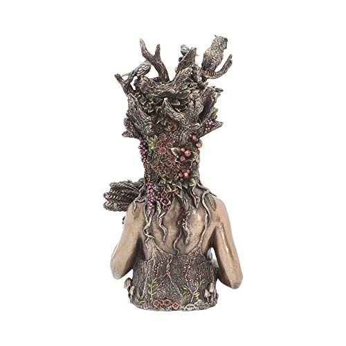 Nemesis Now Gaia figura de busto 30 cm bronce escultura mitológica coleccionable 5