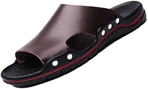 Todaysunny サンダル 黒 メンズ オフィス スリッパ ルーム シューズ サンダル メンズ 大きいサイズ スポーツ サンダル 室内 シューズ 革 おしゃれ ビーチ サボ ビジネス 24 5 29cm ファッションサンダル Amazon