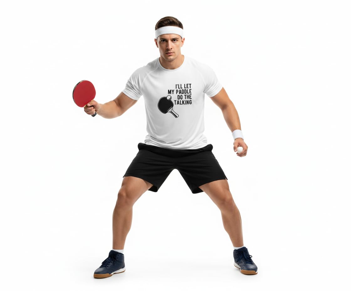 Performance Table Tennis T-Shirt – Unisex, Sweat-Absorbing & Ventilated for Fitness, Practice & Match Days-picture-52
