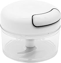 Mini Processador Triturador Cortador de Alimentos Manual de Cozinha para Alho Cebola Temperos