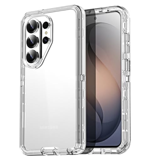 AICase for Samsung Galaxy S26 Ultra Case Clear 3 in 1 Heavy Duty Drop Protection Full Body Rugged Shockproof/Dust Proof 3-Layer Military Protective Tough Durable Cover for Samsung S26 Ultra 6.9