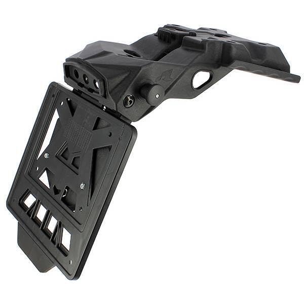 PORTATARGA A LED INTEGRA NERO PER YAMAHA T7