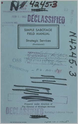 Simple Sabotage Field Manual