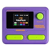SONICAKE Gitarren Effektpedal Multi-Effekte 9 Effektmodule 100 Presets 20 Amp/Cab Gitarren Effektprozessor OTG USB Audio Interface BT mit APP Pocket Master (Lila)