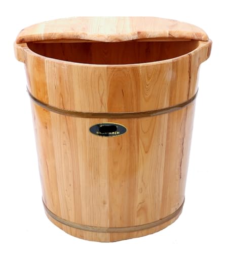 Spa de pies madera 41x31x40 cm