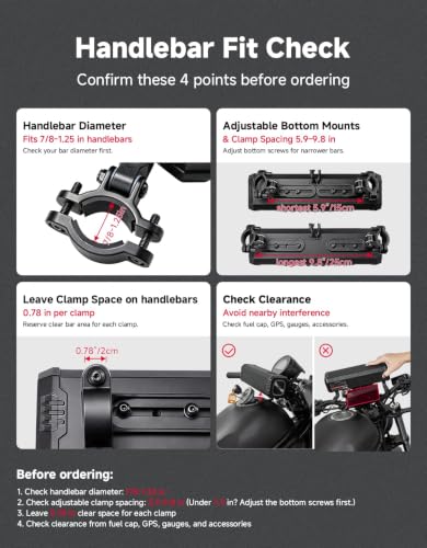 KEMIMOTO KMS5 Motorcycle Sound Bar