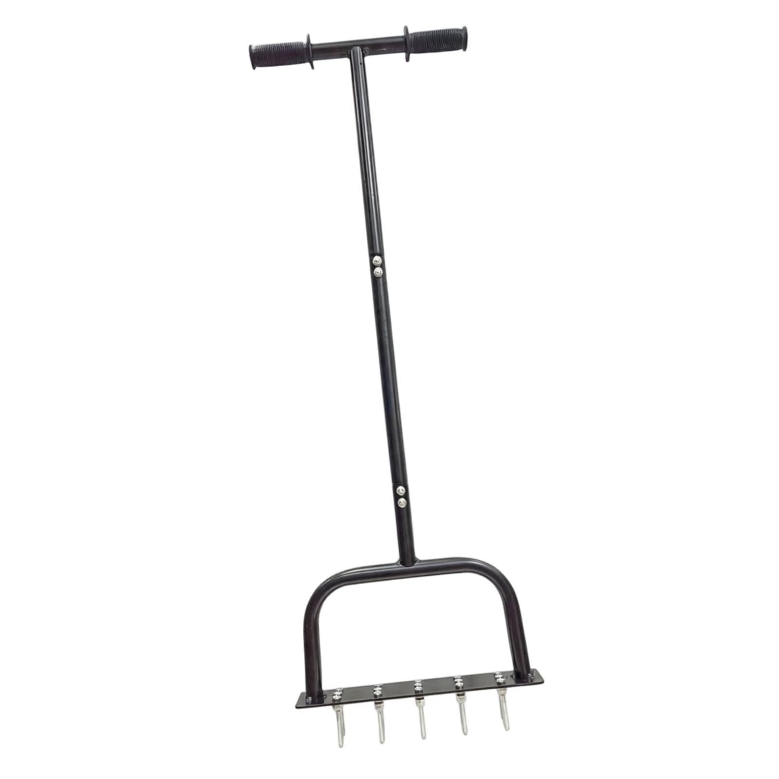 Cazstyk Black Aerator Coring Tool Standing Garden Soil Loosening Soil Lightweight Garden Loosening Maintenance Manual Grass Piercer