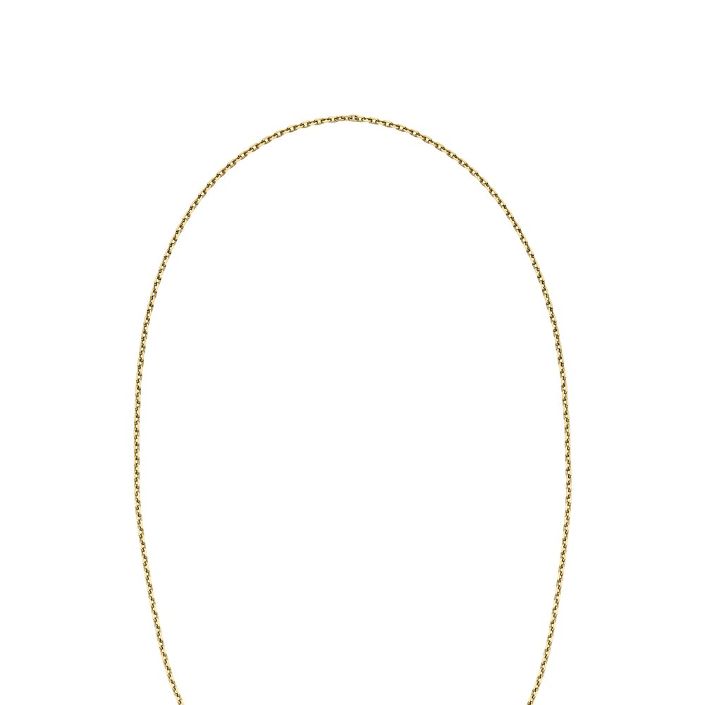 Armani Exchange Damski naszyjnik ze stali nierdzewnej w złotym odcieniu, AXG0176710