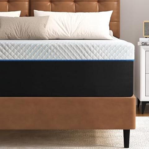 Twolike King 12 Inch Gel Mattress Cover