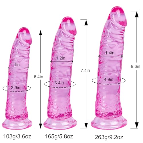 Gode réaliste pour stimulation vaginale de taille petit à grand modèle - 7