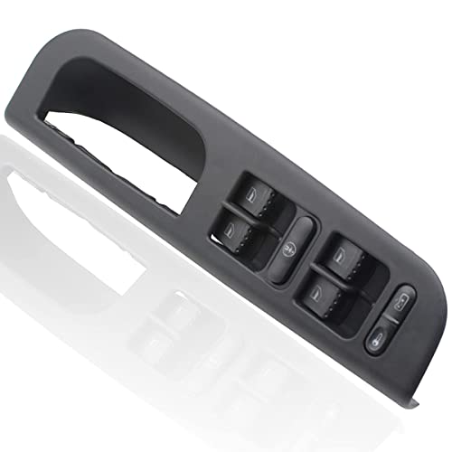 Heart Horse Interruptor Botonera Elevalunas para Caballo de Corazón para Vw Jetta Golf Bora MK4 Master Interruptor de Ventana,Botonera Mando ventanilla para 1J4959857D Cover