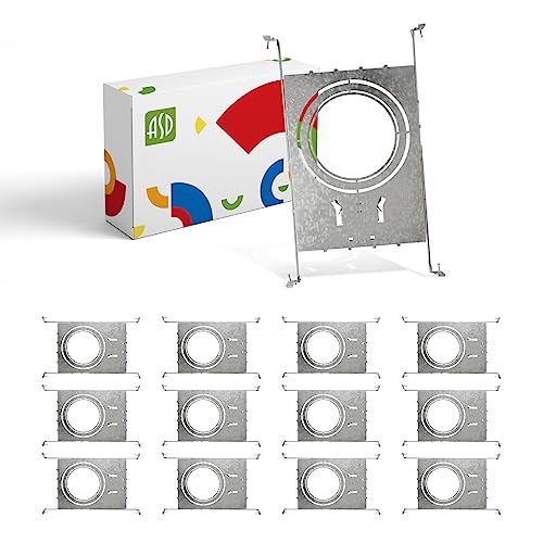 ASD New Construction Mounting Plate with Round Holes 8-10-12