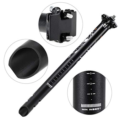 Espigão de selim, Romacci Espigão de selim de bicicleta 27,2 mm / 31,6 mm 400 mm Tubo de selim de es