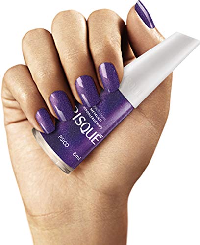Esmalte Risqué Escuro Metálico Psico 8ml, Risqué, 8 ml