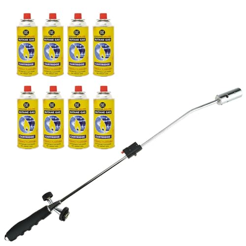 Weed Burner Killer Wand Butane Gas BLOWTORCH Garden Outdoor Weeds Moss Fungus AUTO Ignition...
