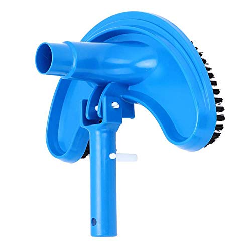 iSunday Pool Vacuum Head Half Moon Shape Flexible Swimming Pool Curved Suction Head Cleaning Accessory