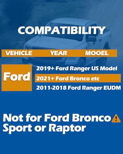 Image of dynofit 6x5.5 Forged 1.5inch Hubcentric Wheel Spacer for 2019-2026 Ford Ranger Xlt Lariat Raptor, 6x139.7 Tire Spacers M12x1.5 Studs 93.1mm Hub Bore for 2021-2026 Ford Bronco(Except Bronco-Sport),4Pcs