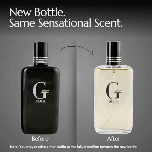 Image of PB ParfumsBelcam G eau Black Eau De Toilette Spray for Men - 100 mL Affordable, Long-Lasting Fresh Aquatic Fragrance & Spicy Aquatic Scent with Sandalwood & Patchouli for Day & Night Use
