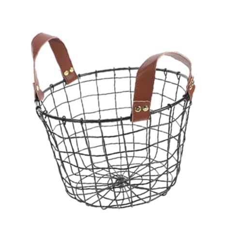 UPKOCH in Metallo Per Da Ardere Contenitore Ventilato Con Per Braciere Organizer Da Per Biancheria e Oggetti Design