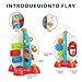 Zcpotizi Space Rocket Activity Cube Toys for Baby, Sensory Learning Toys for 1 Year Old Boy Girl Birthday Gifts, Busy Board for 18 Months Toddler
