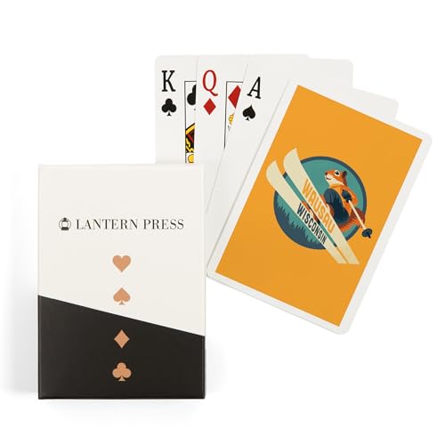 Cartas para Póker Lantern Press Wausau, 52 naipes
