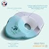 Bed Cushion,Skin-Friendly & Breathable, Soft & Cosy, Easy Clean & Machine Washerable Ideal for Perfect Head Shape