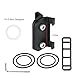 Bike Race Number Plate Mount Holder, Racings Cards Bracket Bike Race Number Bracket for Bicycle Parts Bike (for Round Tube)