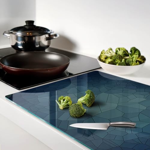 Planche à découper en verre 80x52 cm résistante à la chaleur