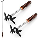 Covzoe 2 Pack Retractable Billiard Cue Stick, Pool Bridge Stick with Removable Bridge Head, Pool Cue...