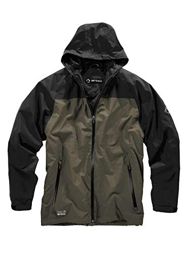DRI Duck - Torrent Waterproof Hooded Jacket - 5335 - L - Olive/Black