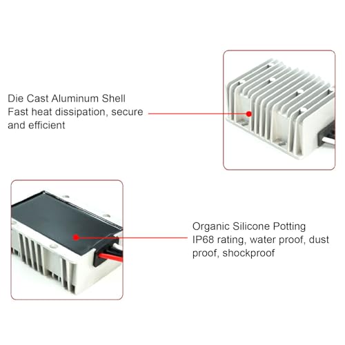 Reductor de voltaje CC de 180W y 60V para el sistema eléctrico de carritos 3