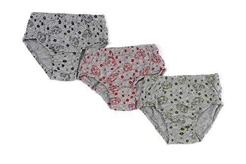 Image of Red Rose Girl's Cotton Printed Panties | Dora Printed Underwear for Girls (Pack of 3) (3-4 Years)