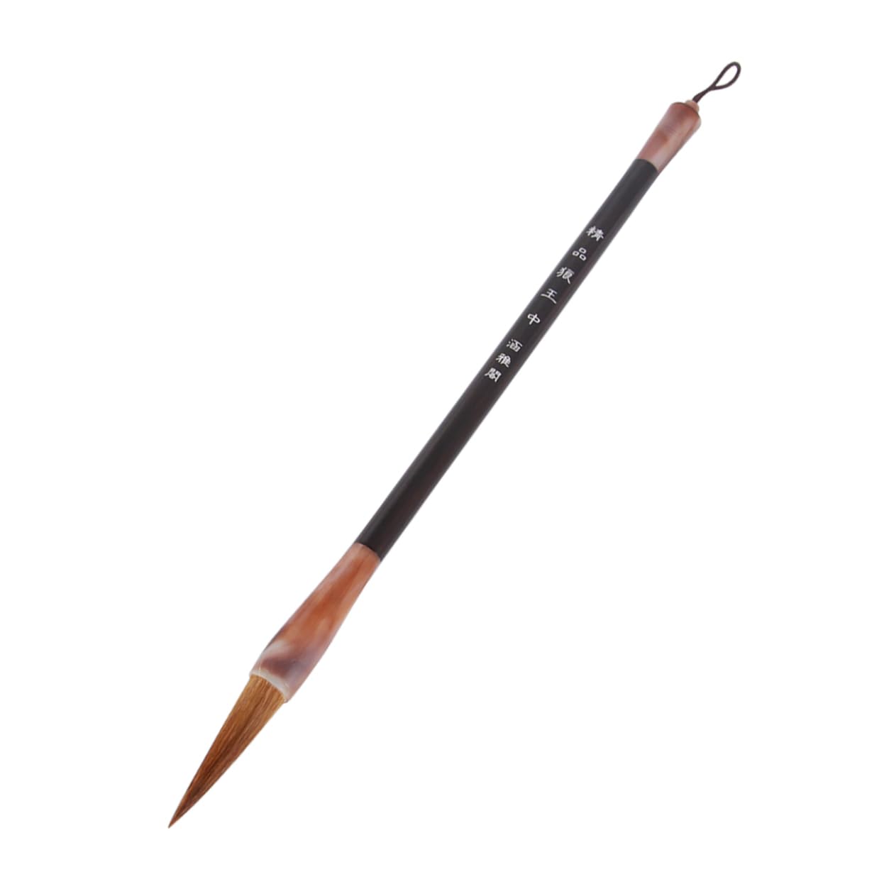 Veemoon Traditional Chinese Art Supplies: 3pcs Wolf Hair Calligraphy Brush Set Kanji Writing Brush for Art Lovers