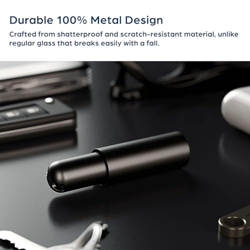 nanoSprayer Mini Perfume Refillable Bottle, Perfume Atomizer, Essential Oil Bottles, Small Spray Bottle for Travel, Everyday Carry (5ml, Matte Black)4