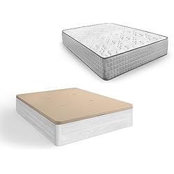 Canapé Nature HOGAR24 ES | Pack de Canapé Abatible Gran Capacidad + Colchón Viscoelástico Natur Plus Edition 24 | Canapé Color Ártico | Medidas: 105x190 cm