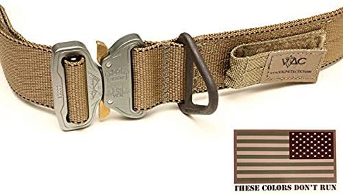 Miniatura 2 de Viking Tactics VTAC Riggers Cinturón con calcomanía de bandera americana de 3 x 5